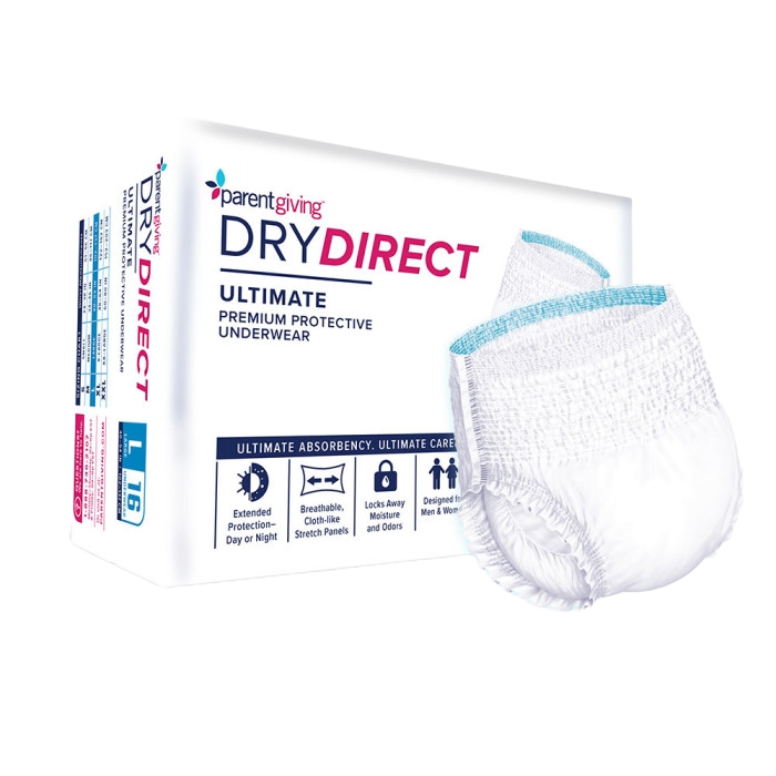 Prevail Bladder Control Pads, Overnight Absorbency - Regular, Disposable,  16 in L - Simply Medical