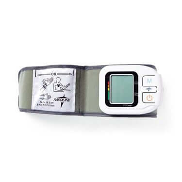 Medline Automatic Digital Upper Arm Blood Pressure Monitor Small Adult Size