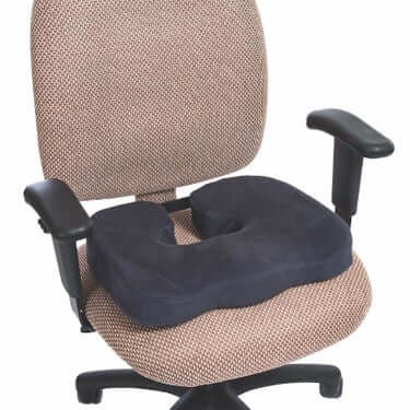 ObusForme Lumbar Support Pillow for Chair | Durable Foam Backrest Cushion |  CustomAIR Adjustable Inflatable Lumbar Pad | Home, Office or On-The-Go