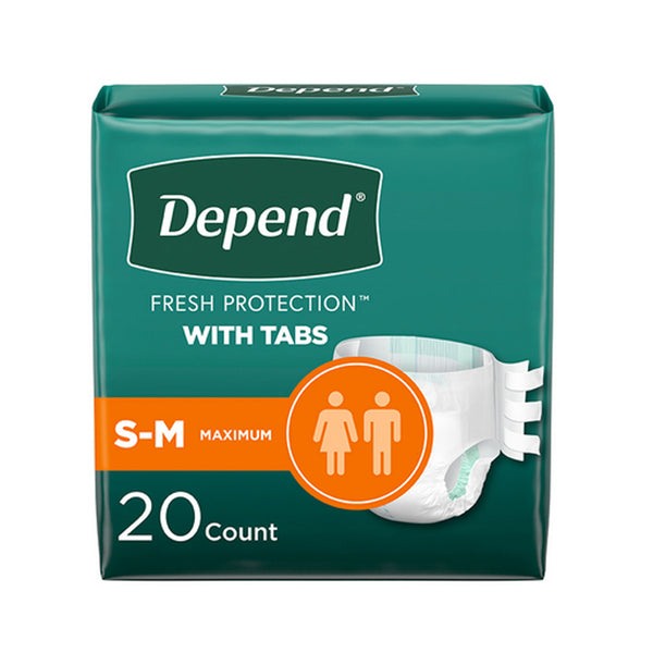 Depend Fresh Protection Briefs with Tabs