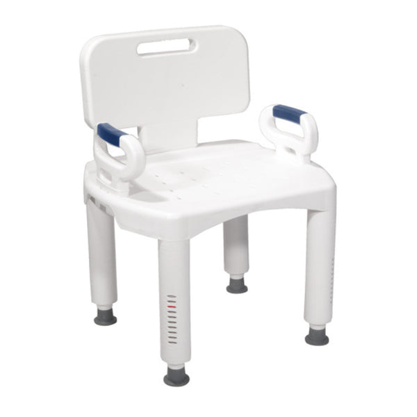 Premium Series Bath Bench with Back and Arms By Drive