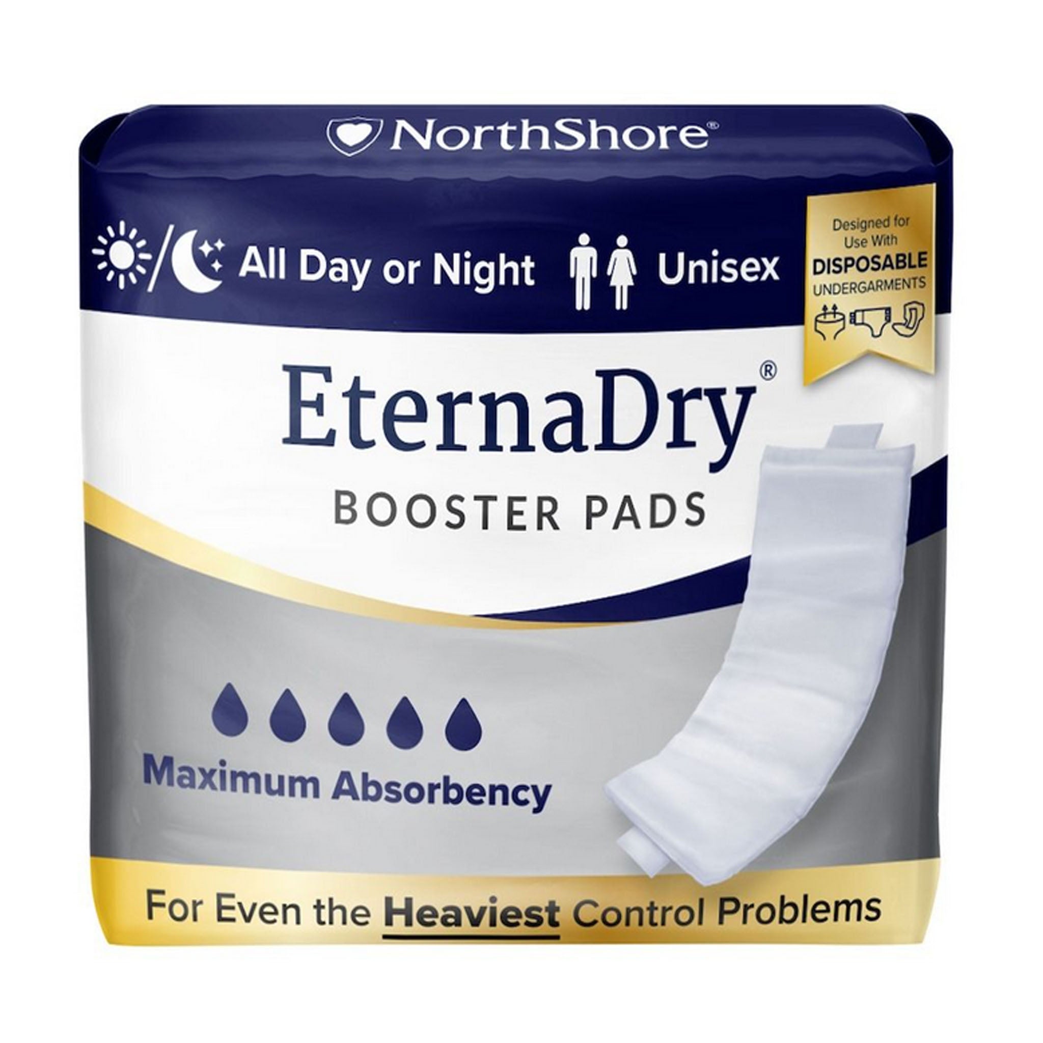 NorthShore EternaDry Booster Pad Diaper Doublers