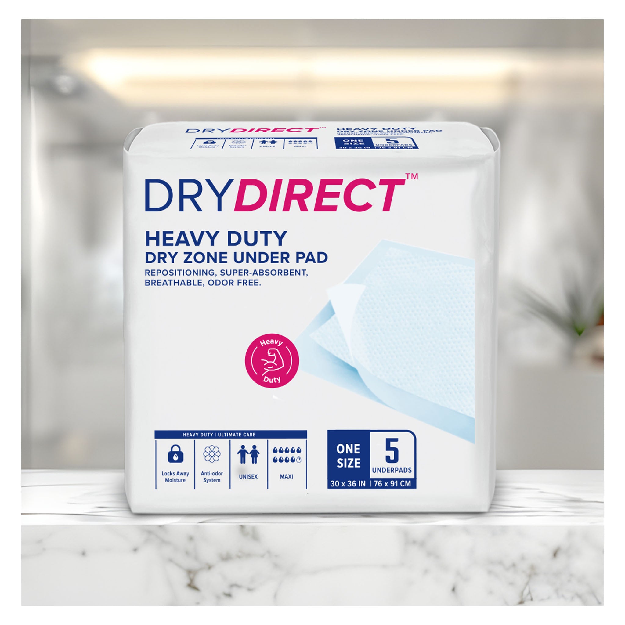 Dry Direct Heavy Duty Dry Zone Underpad