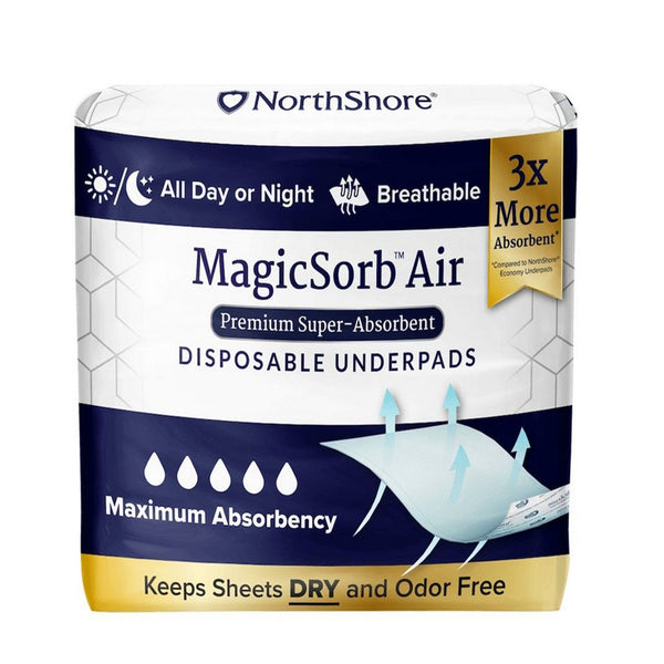 NorthShore MagicSorb Air Breathable Super-Absorbent Underpads