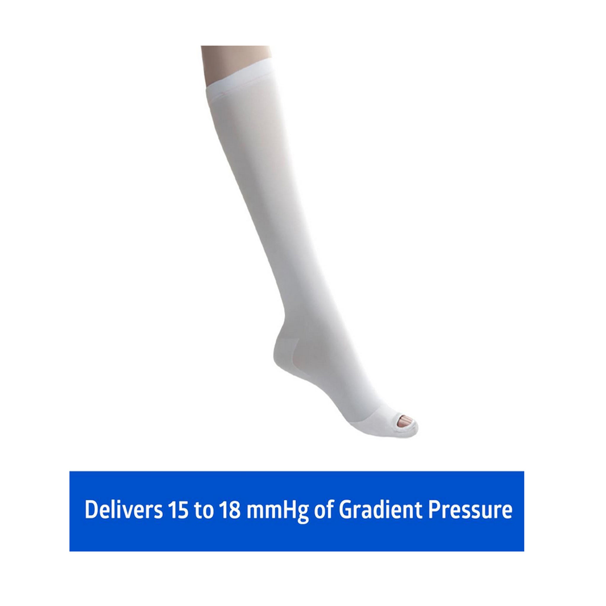 Medline EMS Knee High Anti-Embolism Stockings