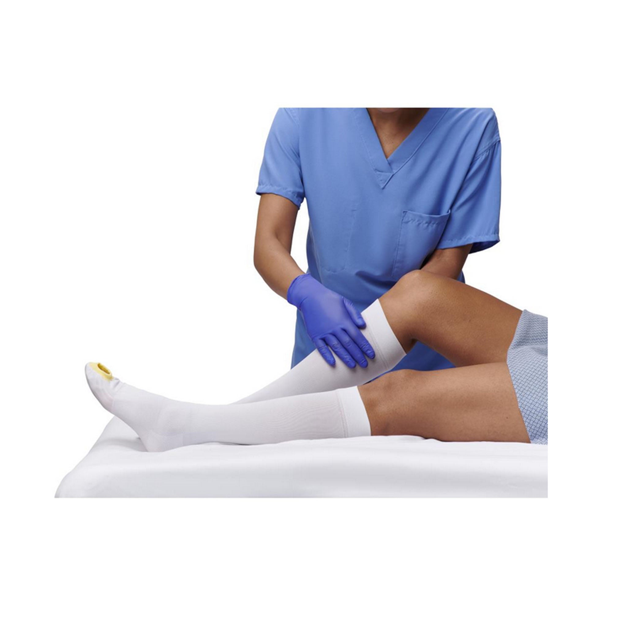 Medline EMS Knee High Anti-Embolism Stockings