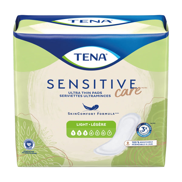 TENA Sensitive Care Light Absorbency Ultra Thin Bladder Control Pad