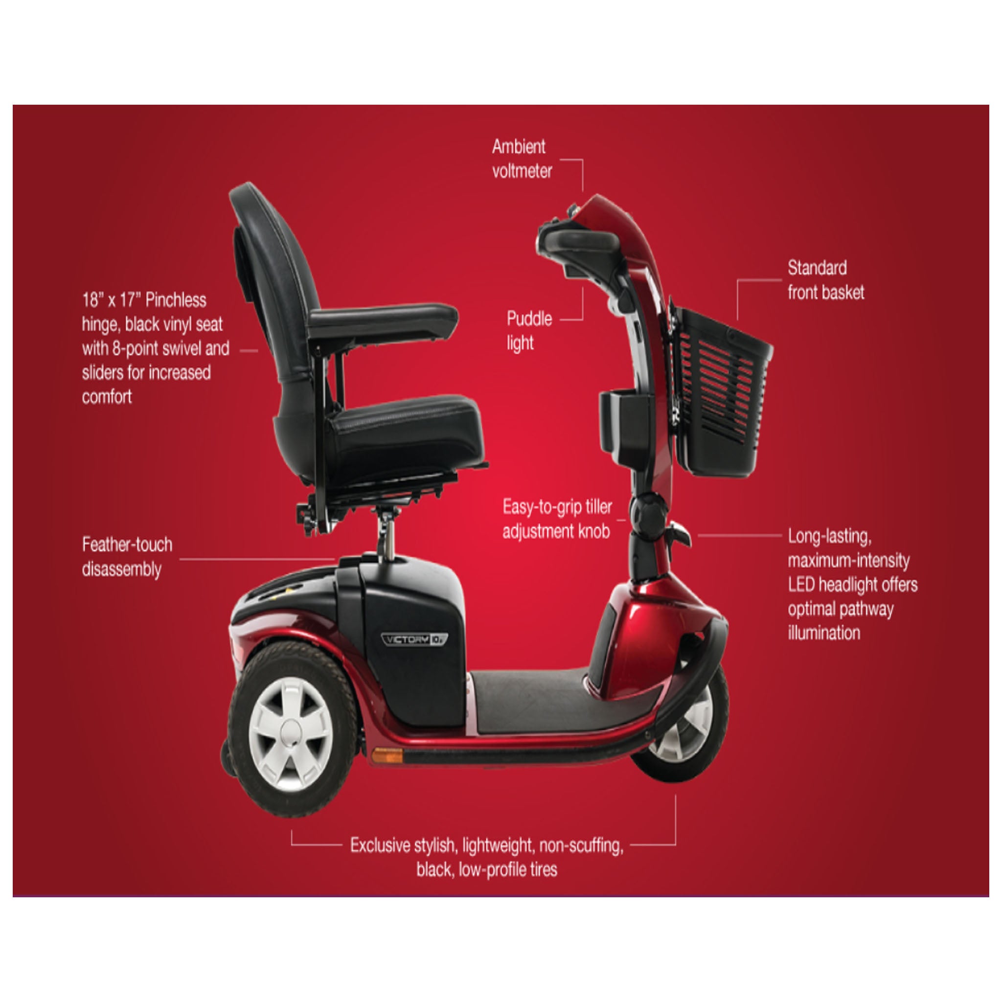 Pride Scooters — Power Mobility Scooters — Parentgiving