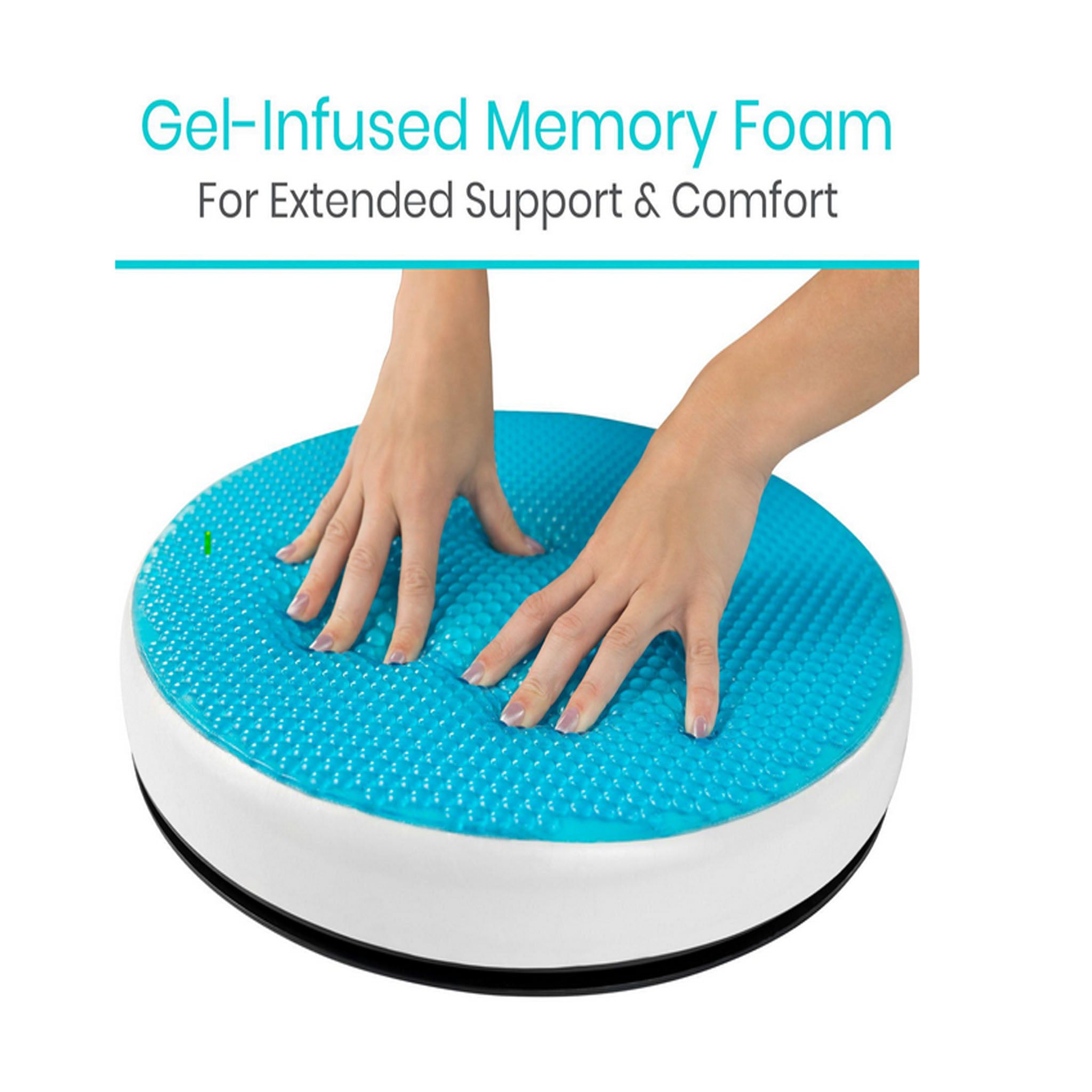 Vive Health Gel Swivel Seat Cushion