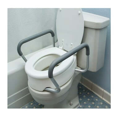 Essential Bath Safety Toilet Seat Riser