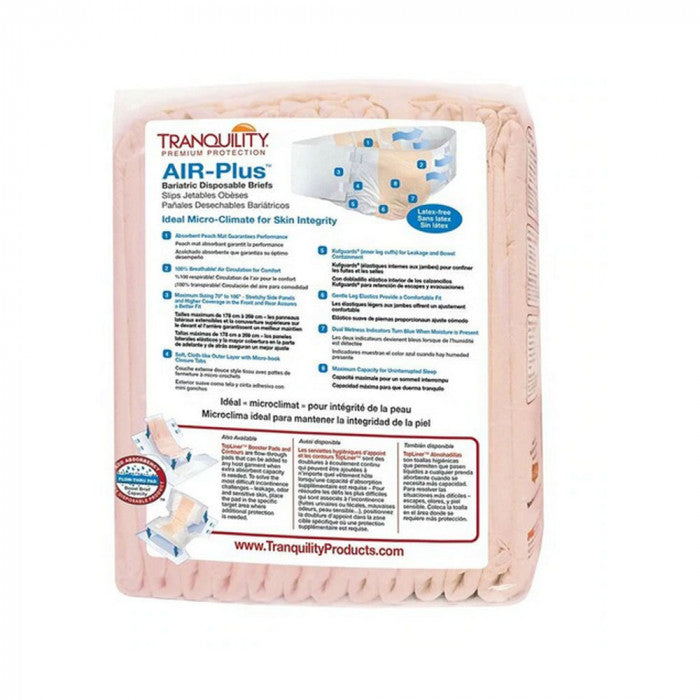 Buy Tranquility Bariatric Disposable Brief
